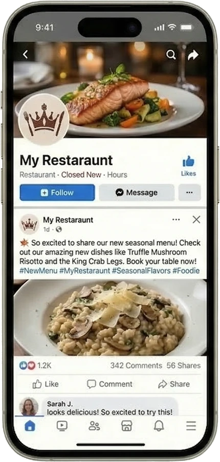 AI autoposting to social networks